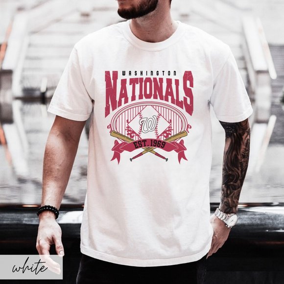 Other - Washington Nationals Shirt tee, Washington Baseball Vintage Style T Shirt PM